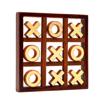 Wood Tic-tac-toe Game