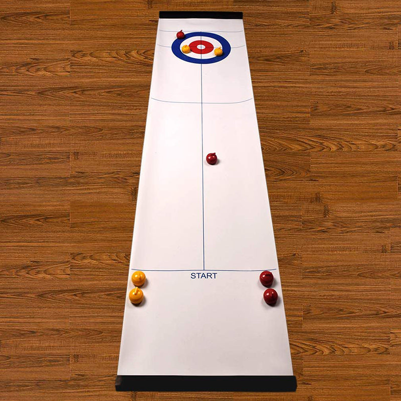 Foldable Mini Curling Game