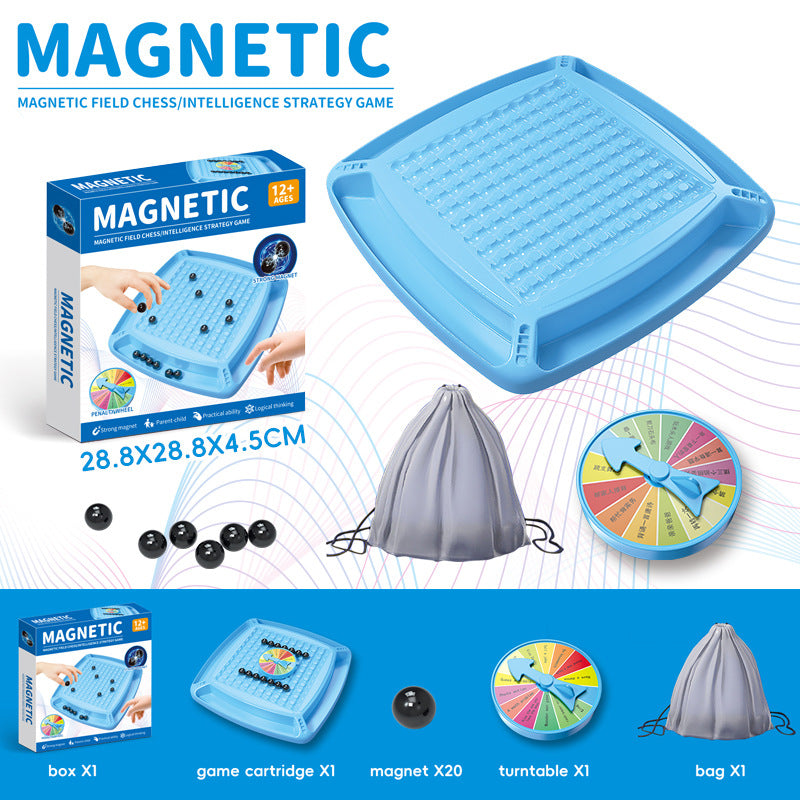 Magnetic Field Chess Table Game